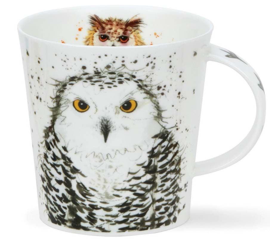 Bild von Dunoon Cairngorm What A Hoot! - White by Kate Mawdsley