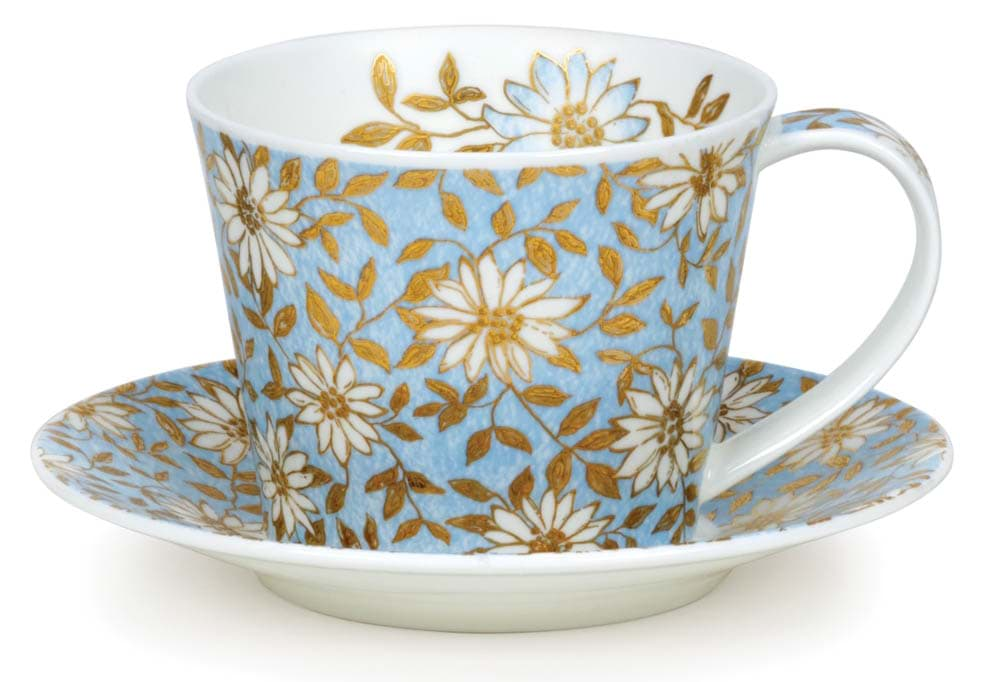 Bild von Dunoon Islay Cup & Saucer Aqua by Jane Fern