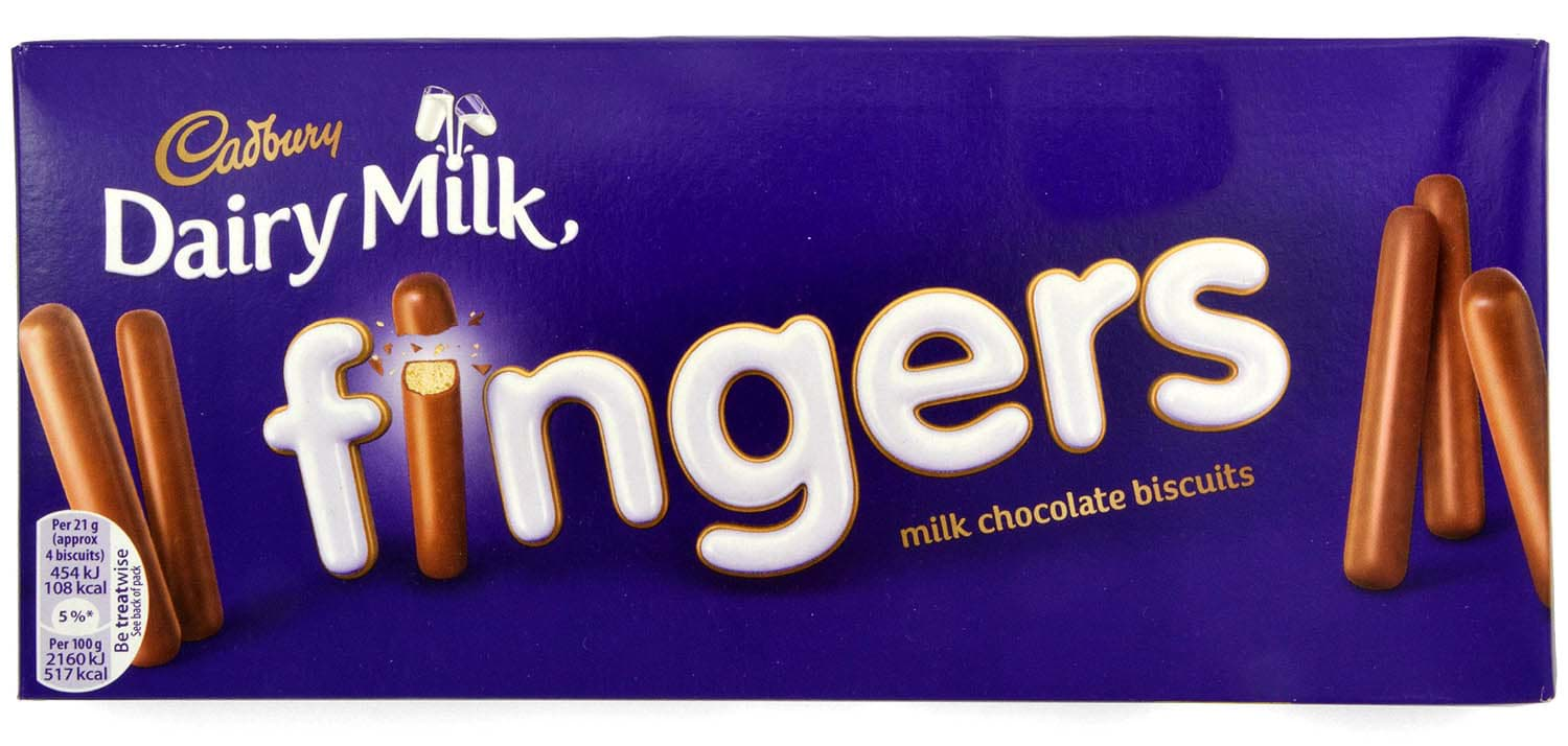 Bild von Cadbury Fingers 114g