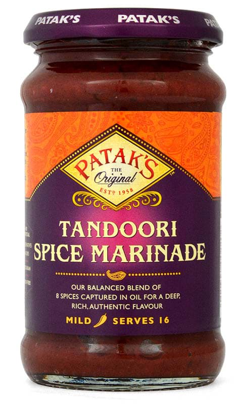 Bild von Pataks Tandoori Spice Marinade Curry Paste 312g