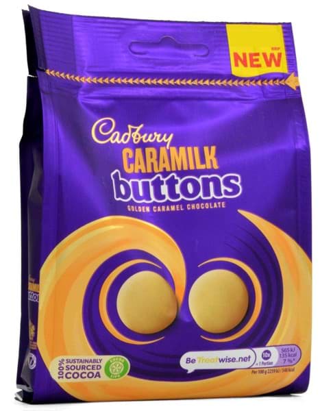 Bild von Cadbury Caramilk Buttons 90g