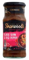 Bild von Sharwoods Cantonese Black Bean & Red Pepper Cooking Sauce 425g