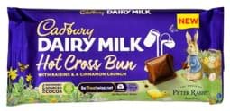 Bild von Cadbury Dairy Milk Hot Cross Bun 110g MHD 07/23