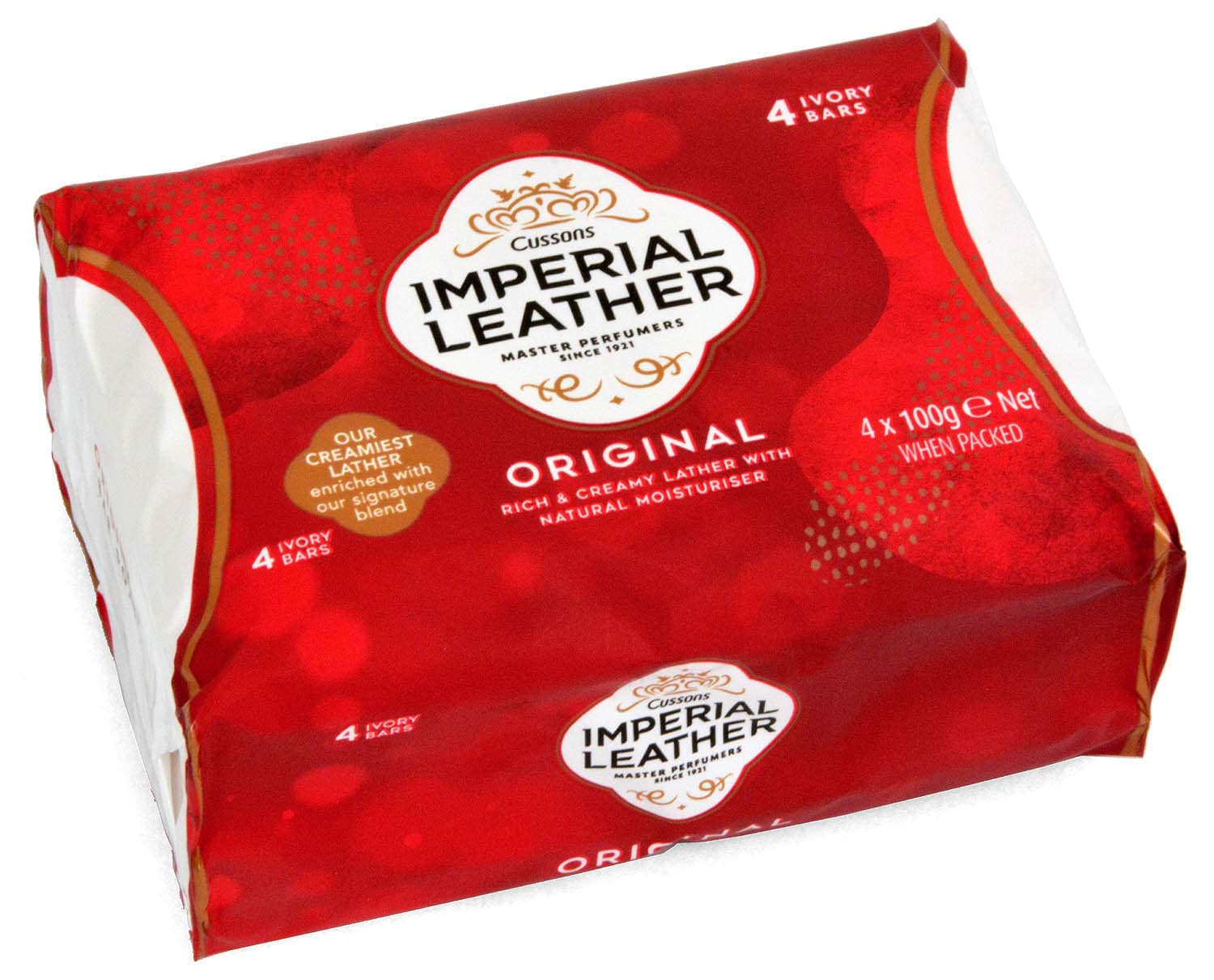 Michelles Specialities. Imperial Leather Soap Bar Original à 100g 4er-Pack