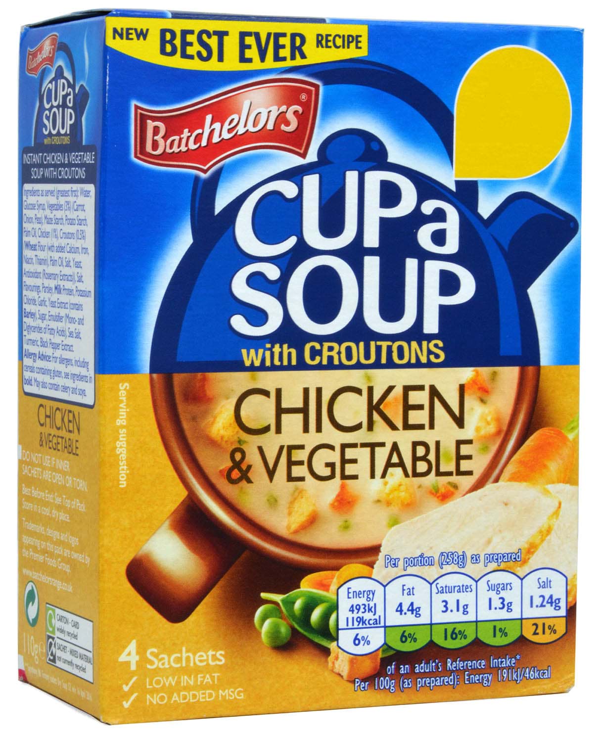 Picture of Batchelors Cup a Soup Chicken & Vegetable