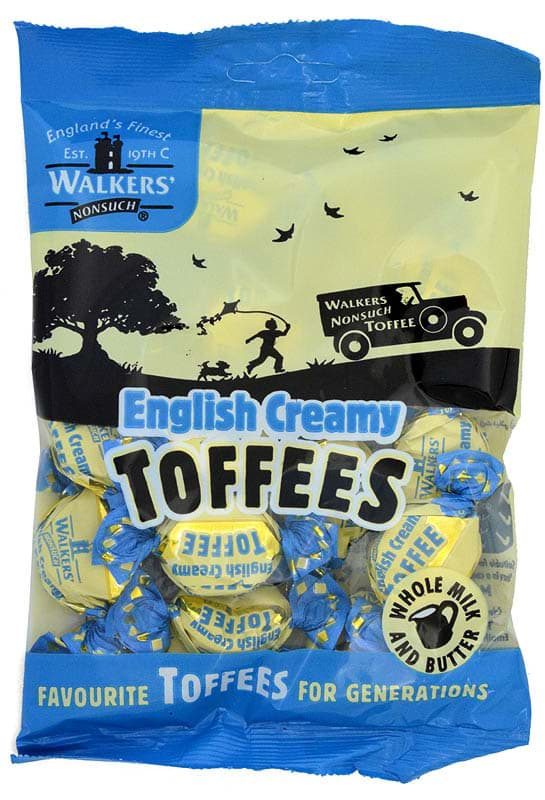 Bild von Walkers Nonsuch English Creamy Toffees 150g