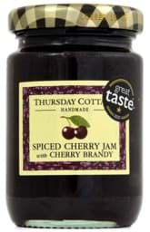 Bild von Thursday Cottage Spiced Cherry Jam with Cherry Brandy 112g