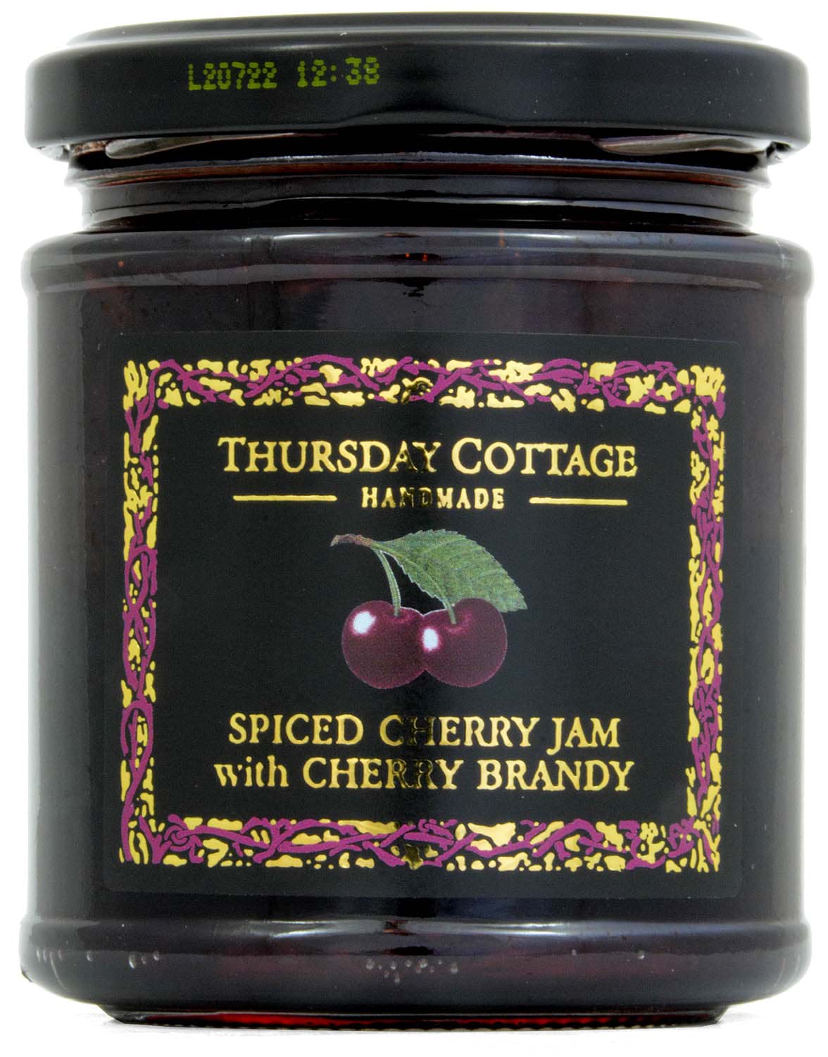 Picture of Thursday Cottage Spiced Cherry Jam with Cherry Brandy 210g