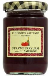 Bild von Thursday Cottage Strawberry Jam with Champagne 112g
