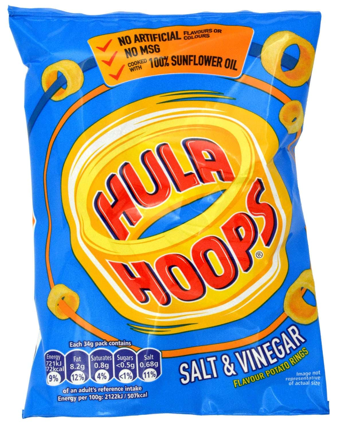 Bild von KP Hula Hoops Salt & Vinegar 34g