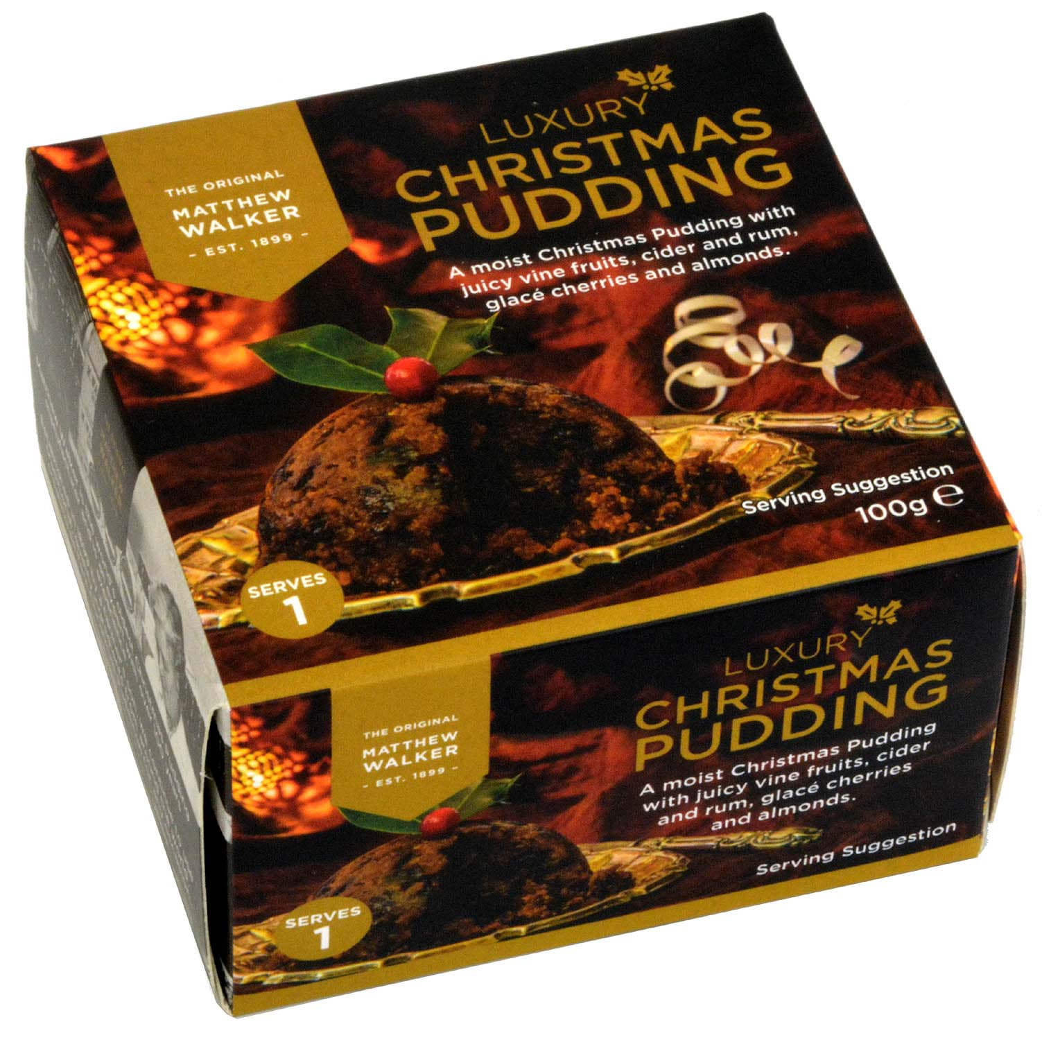 Bild von Matthew Walker Luxury Christmas Pudding 100g