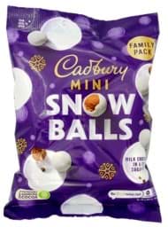 Bild von Cadbury Mini Snowballs 296g