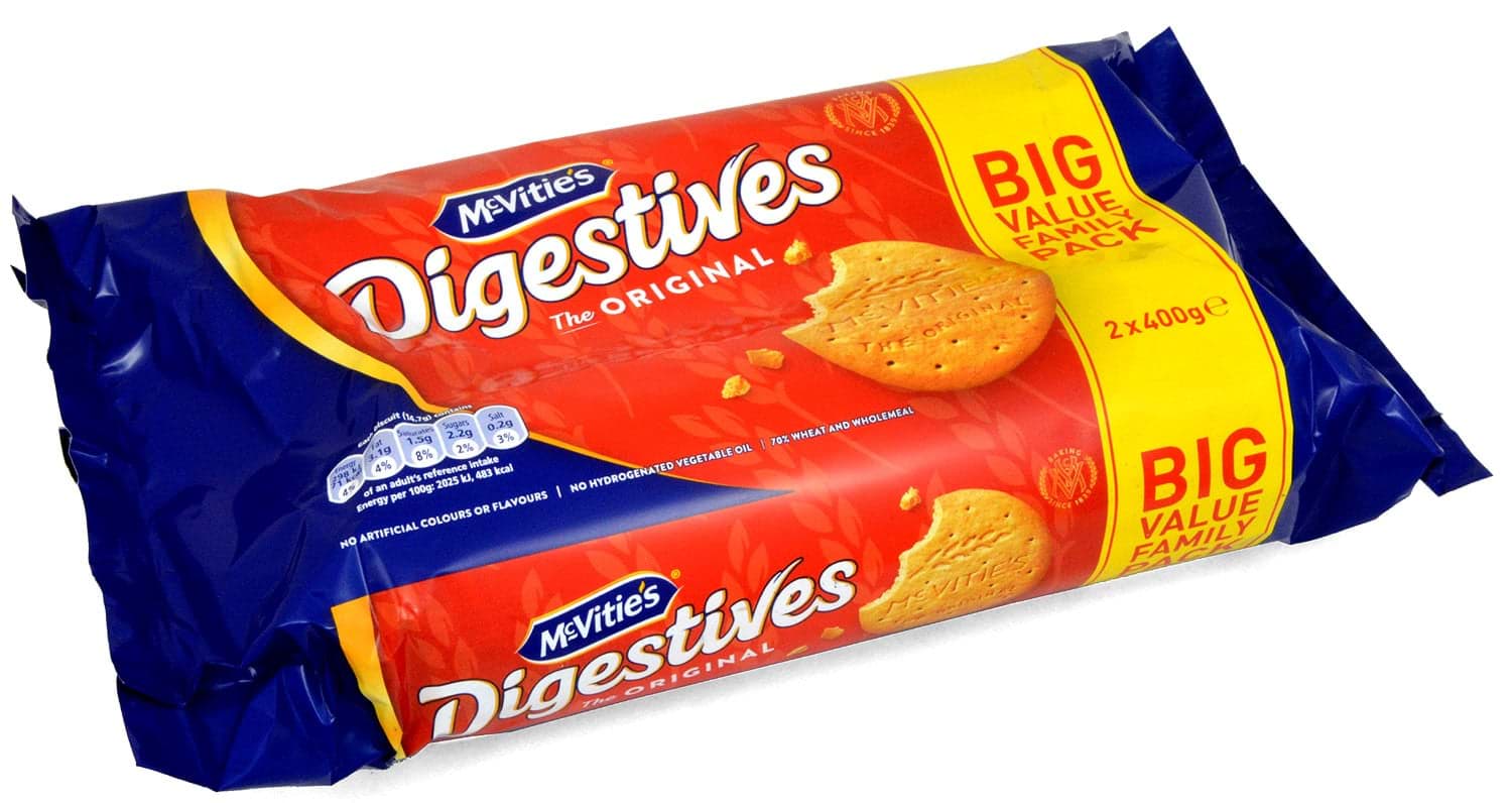 Bild von McVities Original Digestives 2 x 400g MHD 19.8.23