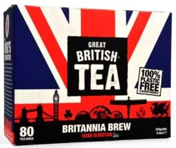 Bild von Britannia Brew Great British Tea 80 Bags 250g