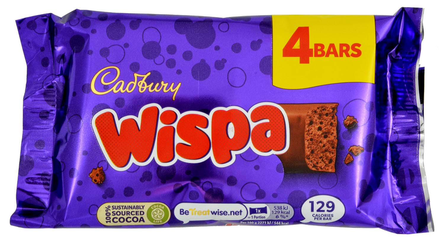 Bild von Cadbury Wispa 4er-Pack 94.8g