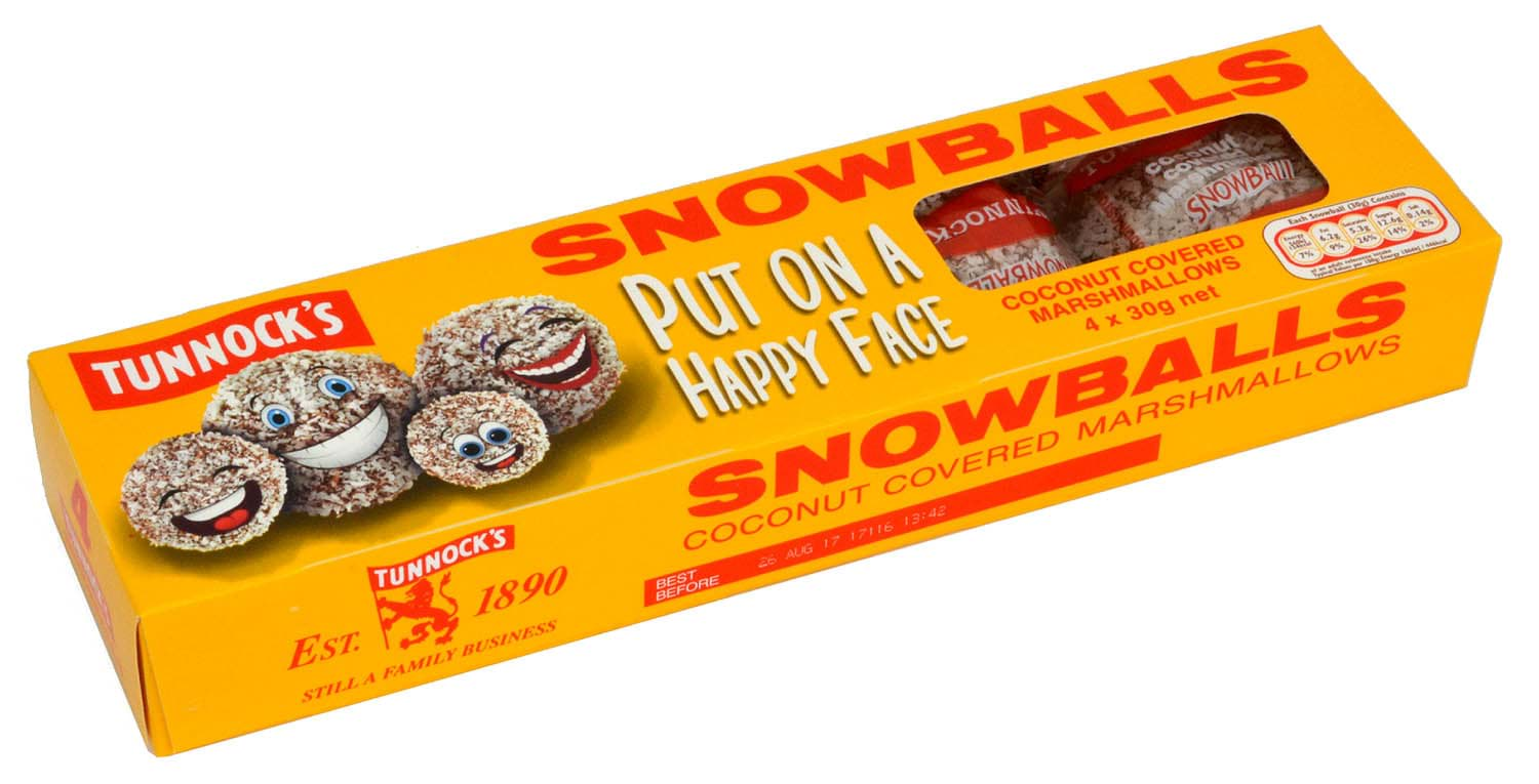 Bild von Tunnocks 4 Snowballs 120g