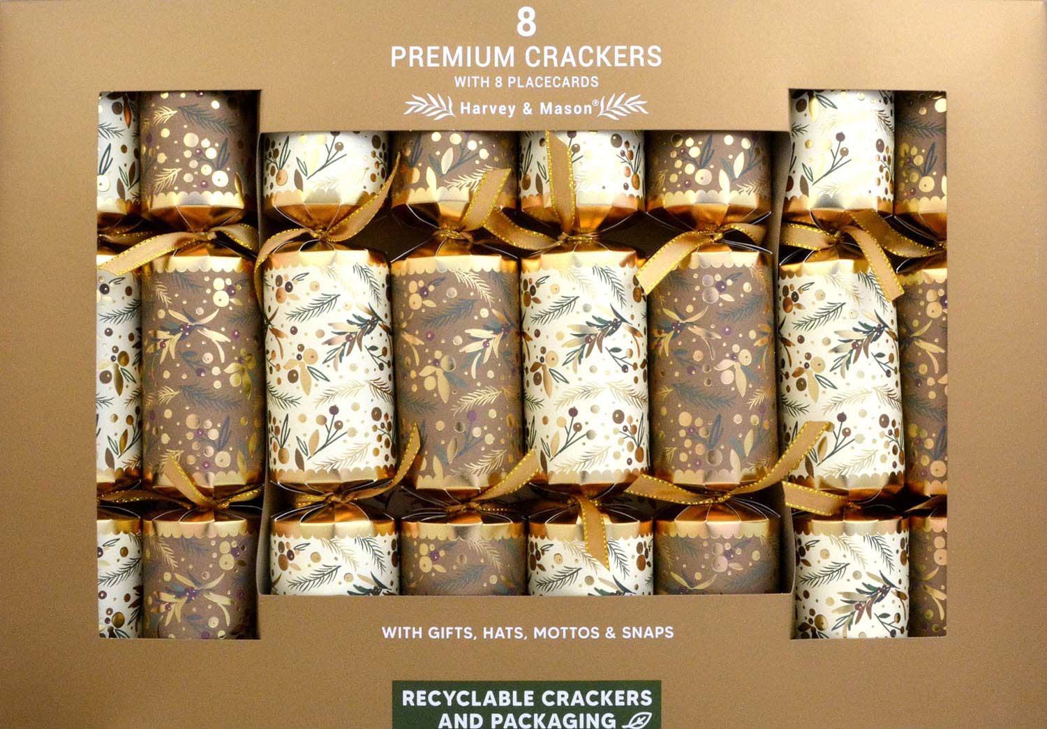 Picture of Harvey & Mason 8 Premium Crackers Goldberry