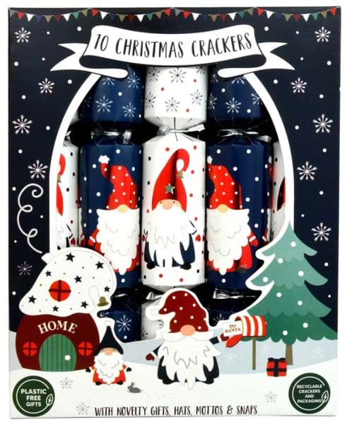 Bild von 10 Family Christmas Crackers Gonk