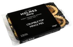 Bild von Holmes Bakery 6 Crumble Top Mince Pies 320g