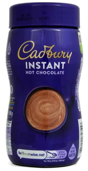 Bild von Cadbury Instant Hot Chocolate 300g - Heiße Schokolade