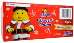 Bild von Tayto Crispmas Box Cheese & Onion 18 x 25g