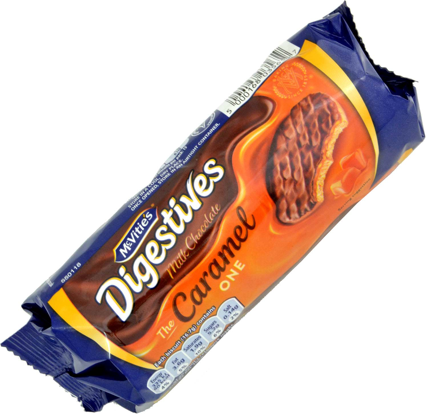 Bild von McVities Milk Choc Caramel Digestives 250g