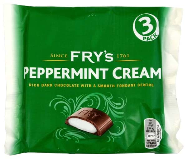 Bild von Frys Peppermint Cream 3 x 49g