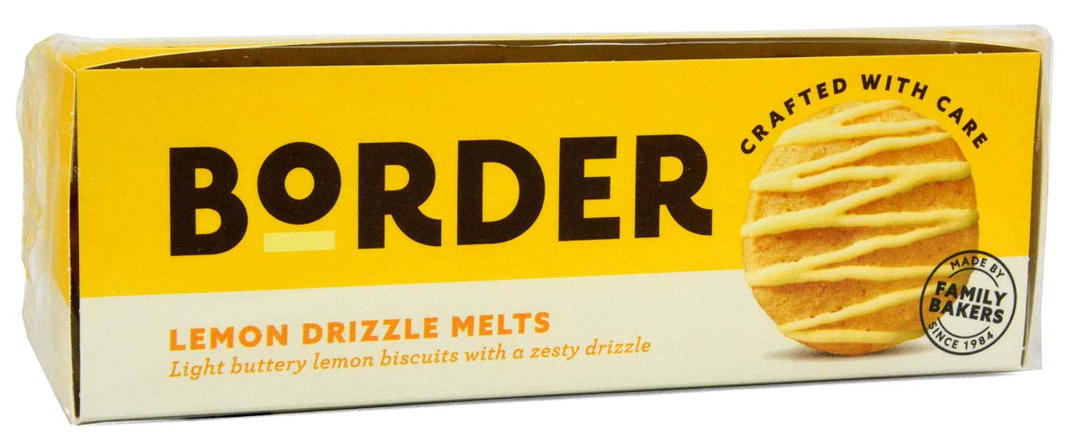 Picture of Border Biscuits Lemon Drizzle Melts 150g
