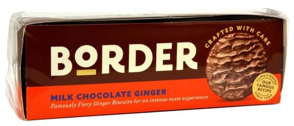 Bild von Border Biscuits Milk Chocolate Gingers 150g