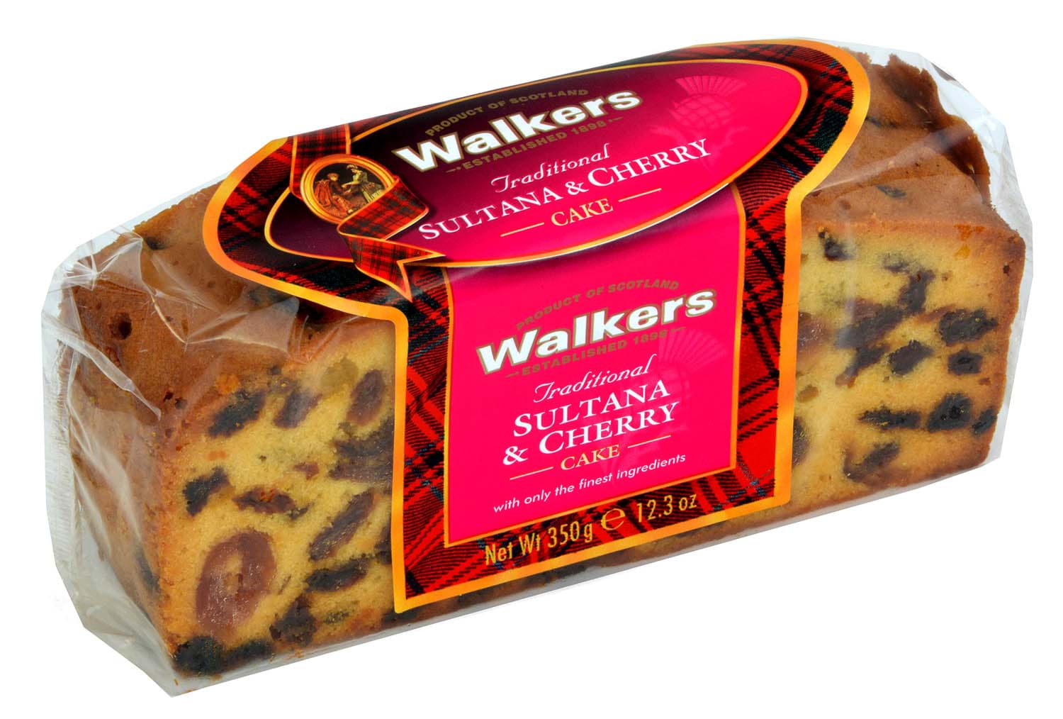 Picture of Walkers Traditional Sultana & Cherry Cake 350g