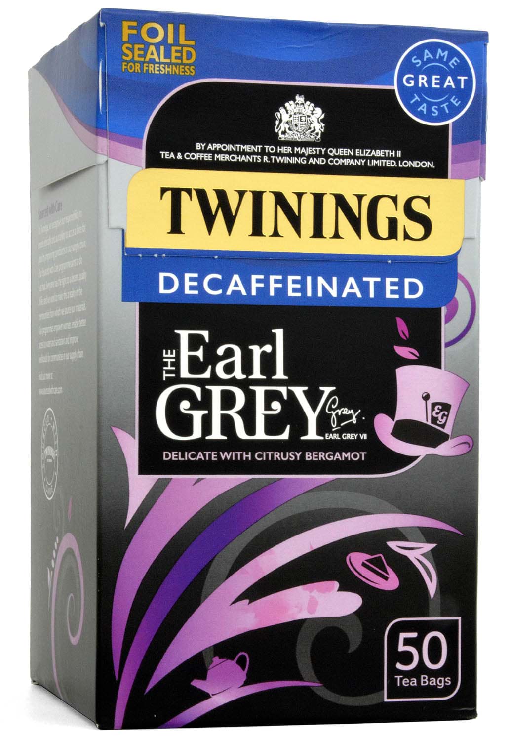 Bild von Twinings Earl Grey Decaffeinated 50 Bags