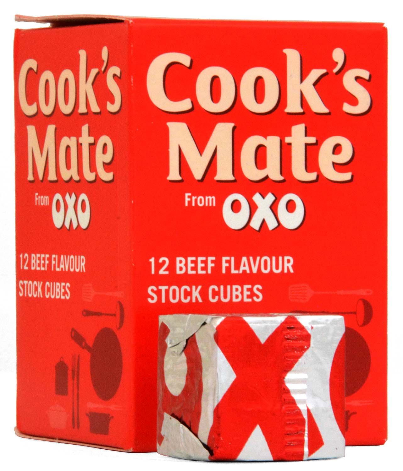 Picture of OXO Cubes Cook's Mate Beef Flavour 12 Stück 71g
