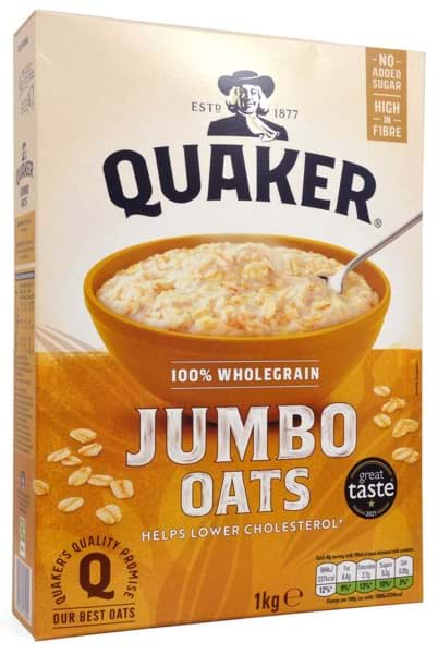 Bild von Quaker Jumbo Rolled Porridge Oats 1kg