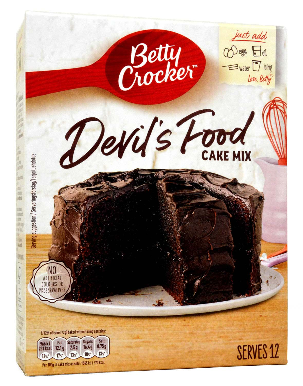 Bild von Betty Crocker Devil´s Food Cake Mix