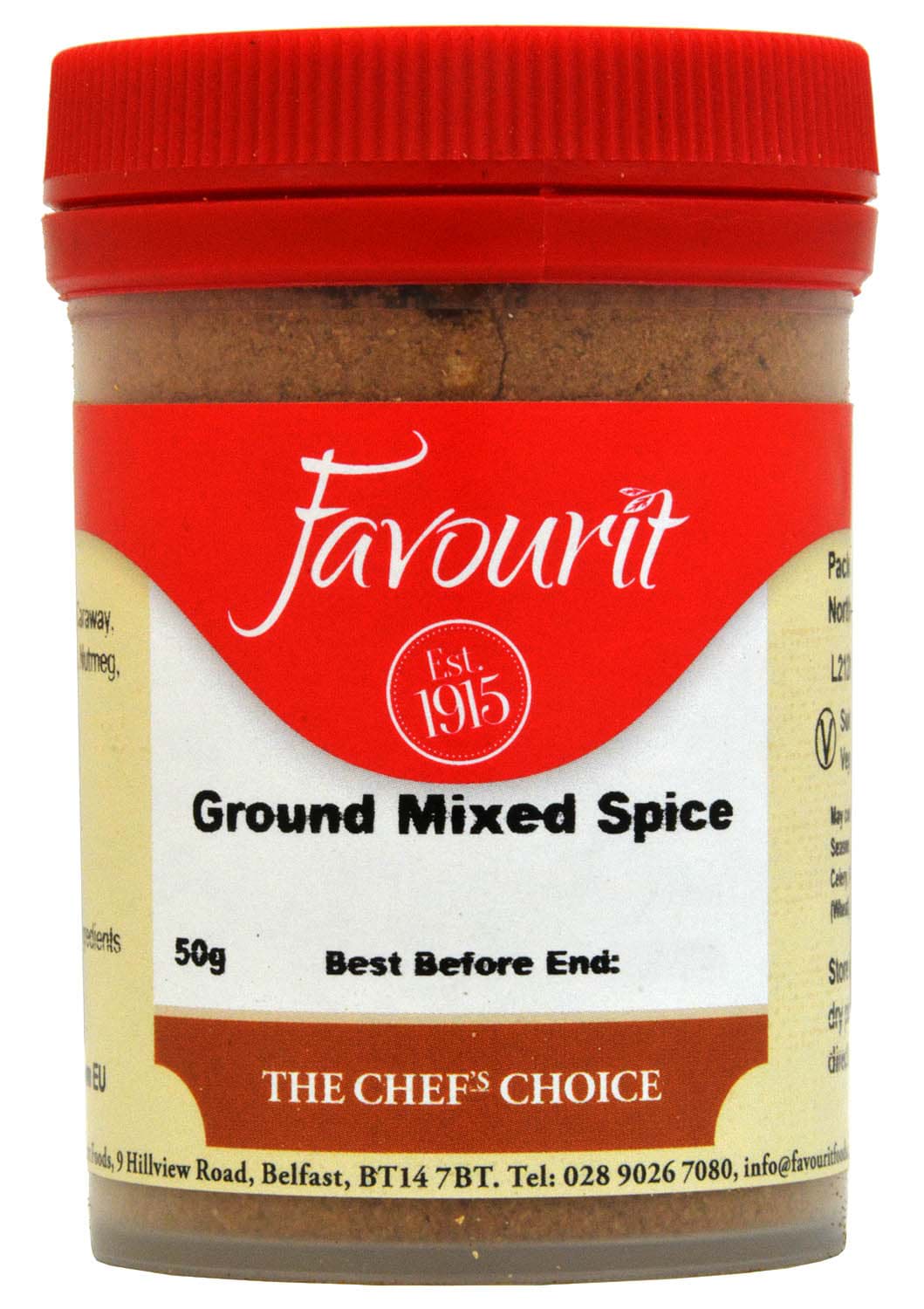 Bild von Favourit Ground Mixed Spice 50g