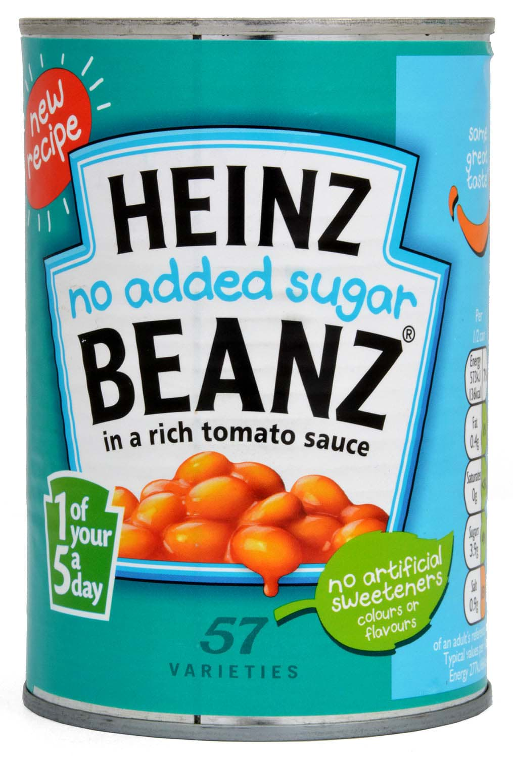 Bild von Heinz No Added Sugar Beanz 415g