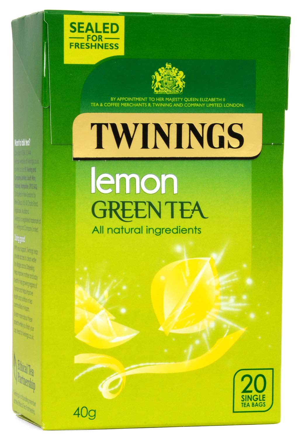 Bild von Twinings Lemon Green Tea 20 Teebeutel