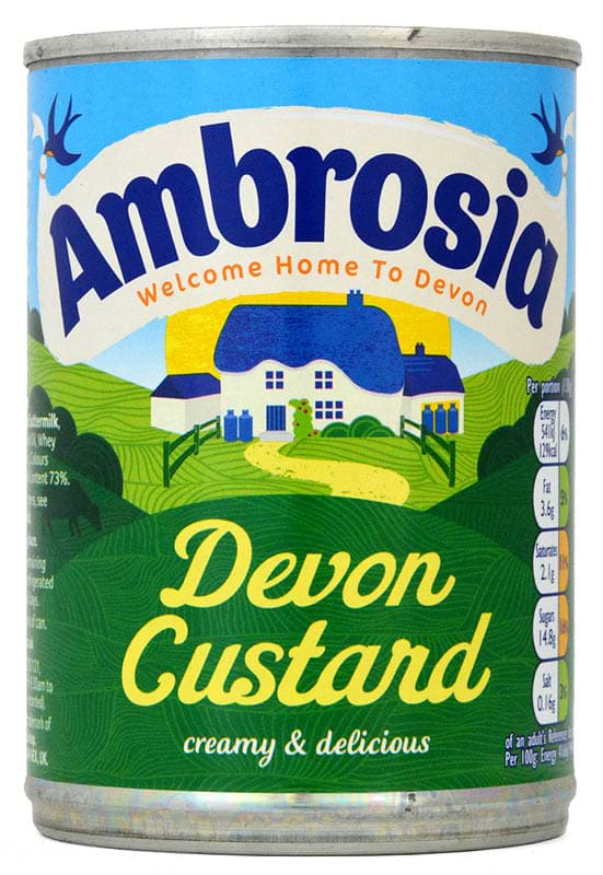 Bild von Ambrosia Devon Custard - Dessert-Soße Vanille-Geschmack