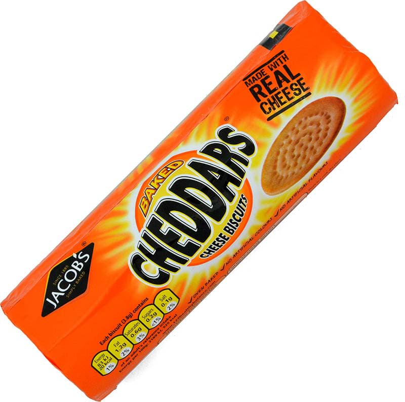 Bild von Jacobs Original Baked Cheddars Cheese Biscuits 150g