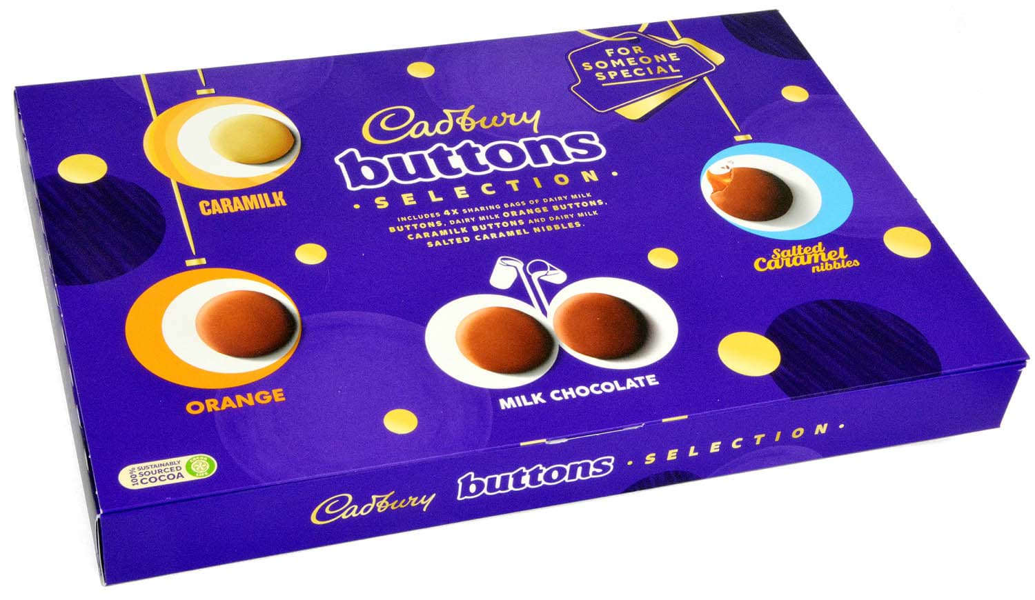 Picture of Cadbury Buttons Selection Box 375g