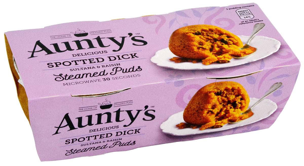 Picture of Aunty´s Spotted Dick Steamed Puddings