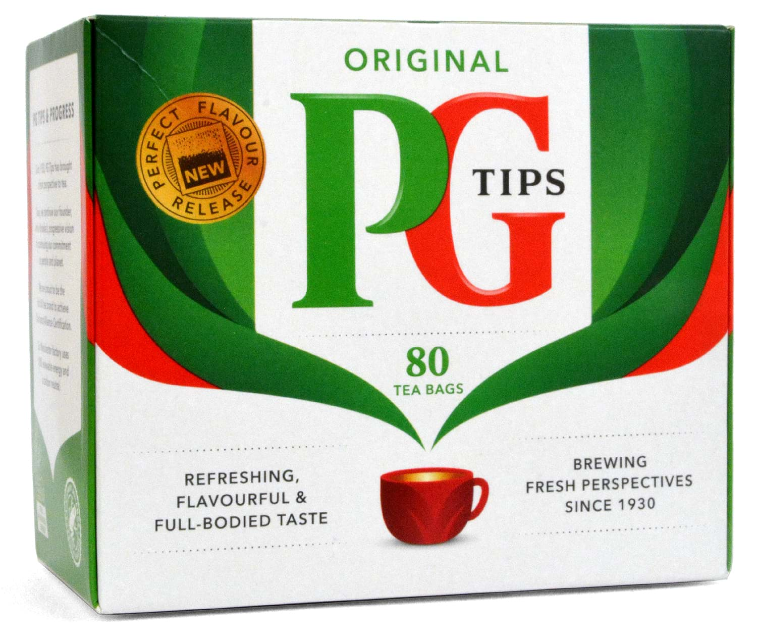 Bild von PG Tips 80 Teebeutel - 232g