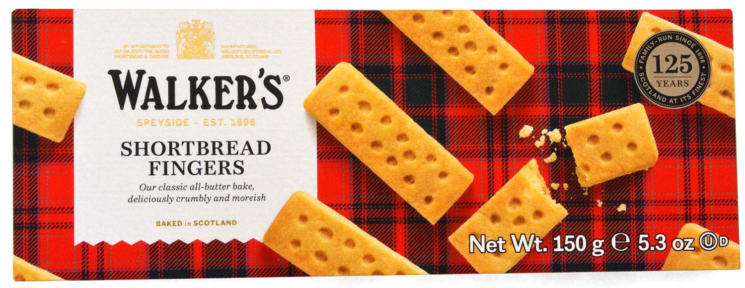 Picture of Walkers Pure Butter Shortbread Fingers 150g