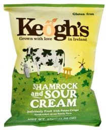 Bild von Keoghs Shamrock and Sour Cream Crisps 45g
