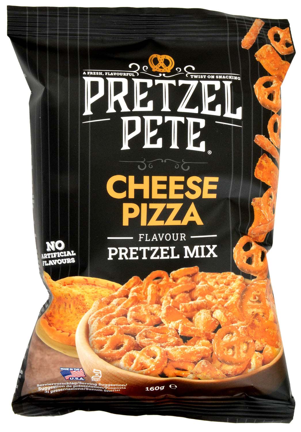 Picture of Pretzel Pete Cheese Pizza Pretzel Mix 160g