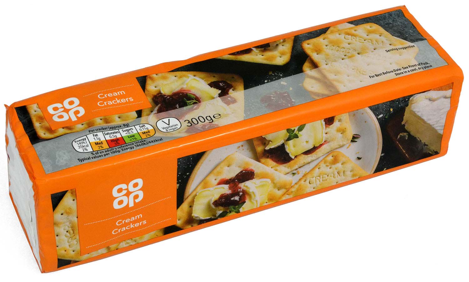 Michelles Specialities. Co-op Cream Crackers 300g