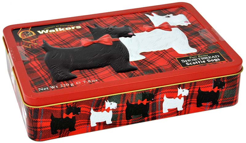 Picture of Walkers Shortbread Scottie & Westie Tin