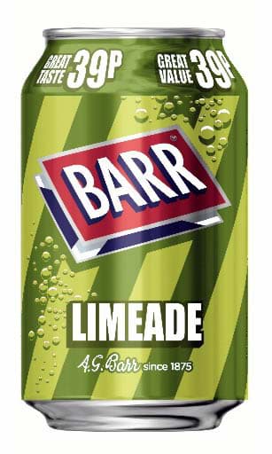Picture of Barr Limeade 330ml Can