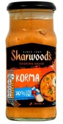Picture of Sharwoods Less Fat Korma Sauce 420g BBE 07/24