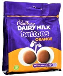 Picture of Cadbury Dairy Milk Buttons Orange 95g